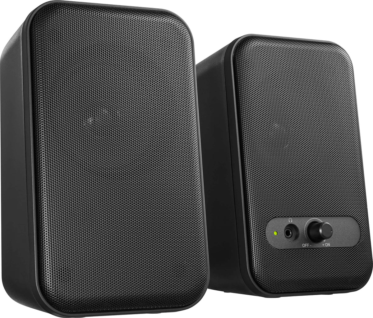 Insignia™ - 2.0 Computer Speakers (2-Piece) - Black