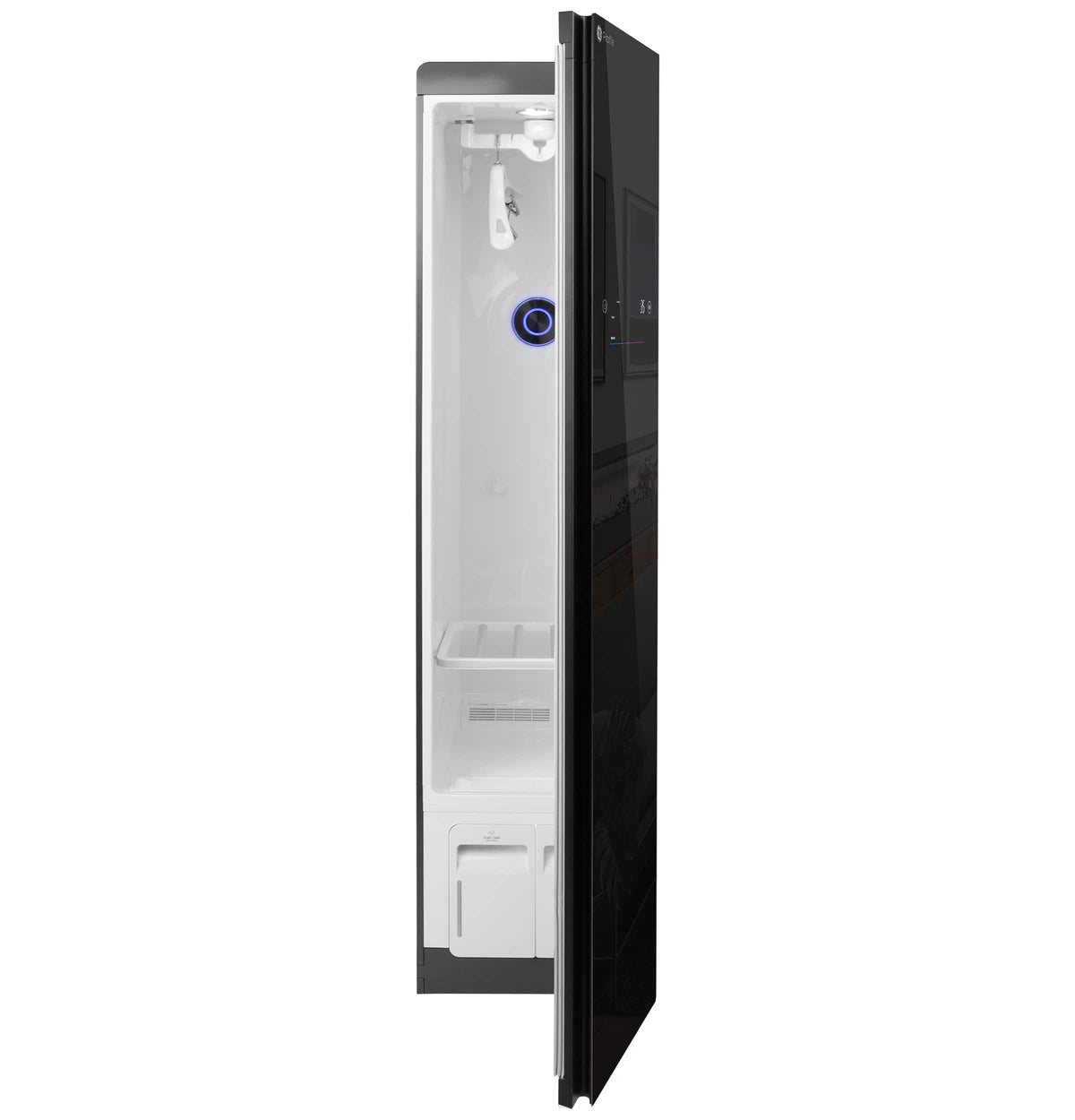GE Profile - Steam Closet with Fabric Refresh - Mirrored Carbon