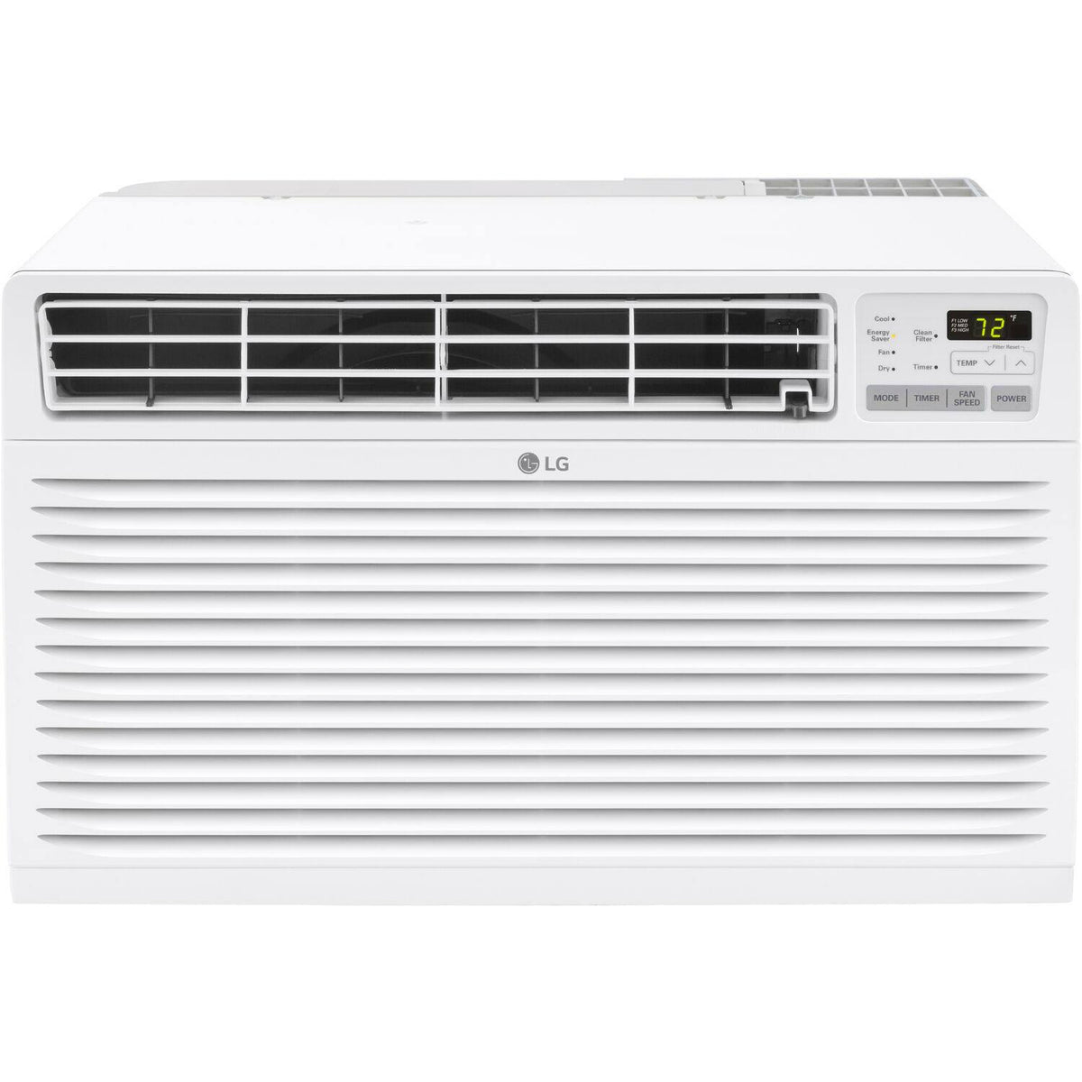 LG - 530 Sq. Ft. 11,800 BTU Through-the-Wall Air Conditioner - White