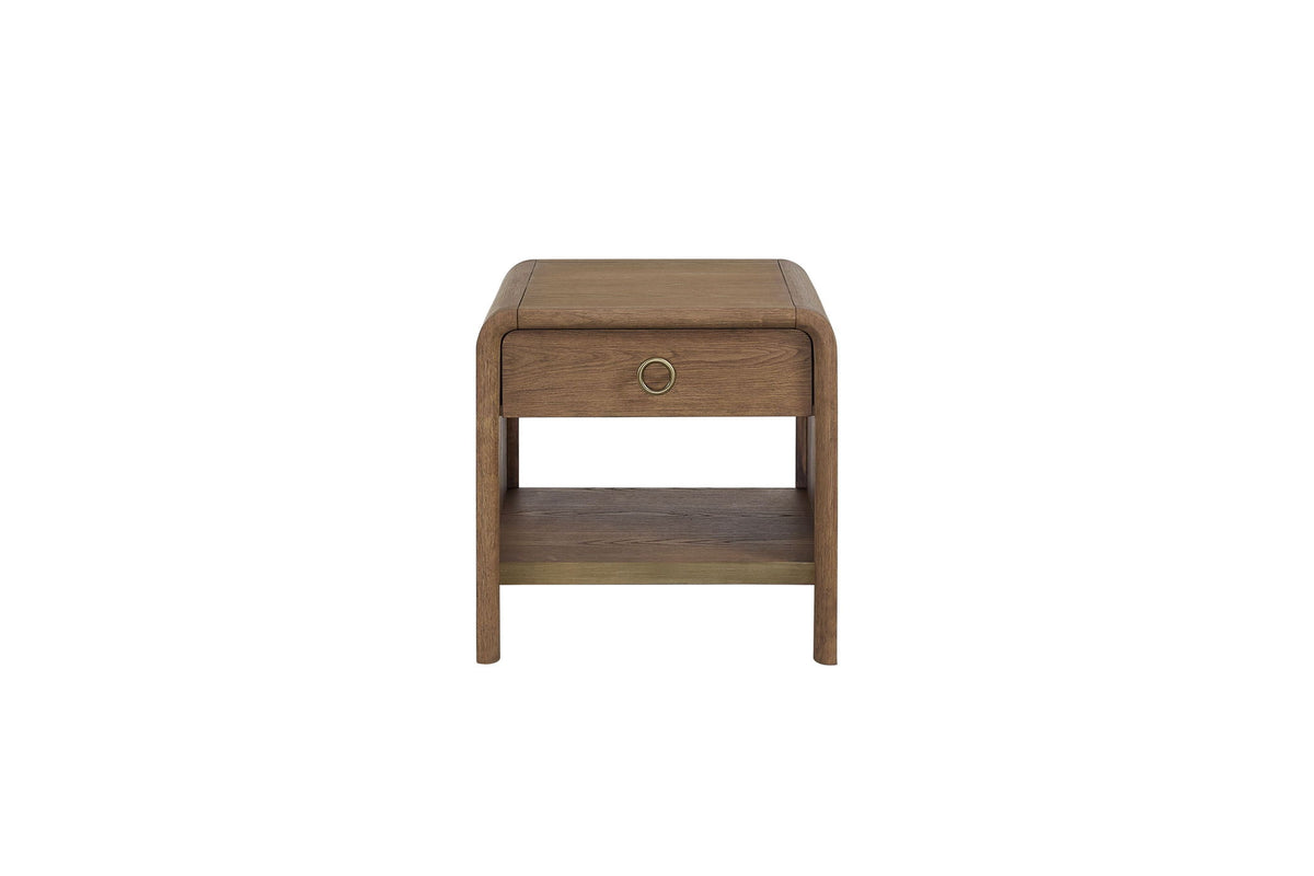 Waterfall - End Table - Light Brown