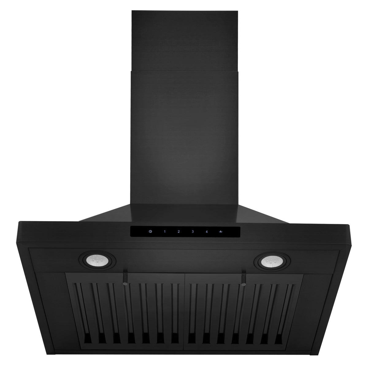 ZLINE - 24 inches - Externally Vented - Wall Range Hood - Black Stainless Steel