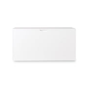 Toy Storage Organizer With Rolling Drawer, Chest With Wheels, Large Pull Out Bin For Nursery - White