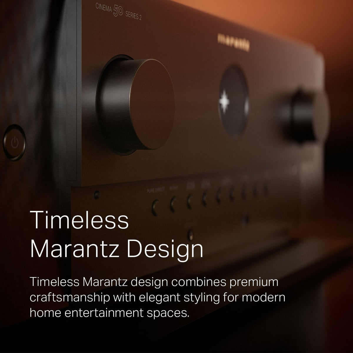 Marantz - CINEMA 50 Series 2 - Black