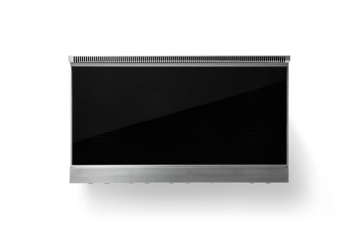 Viking - 48 in. Wide 6 Elements Pro 5 Series 7.3 Cu. Ft. Freestanding 6 Element Induction Convection Range - Slate Blue