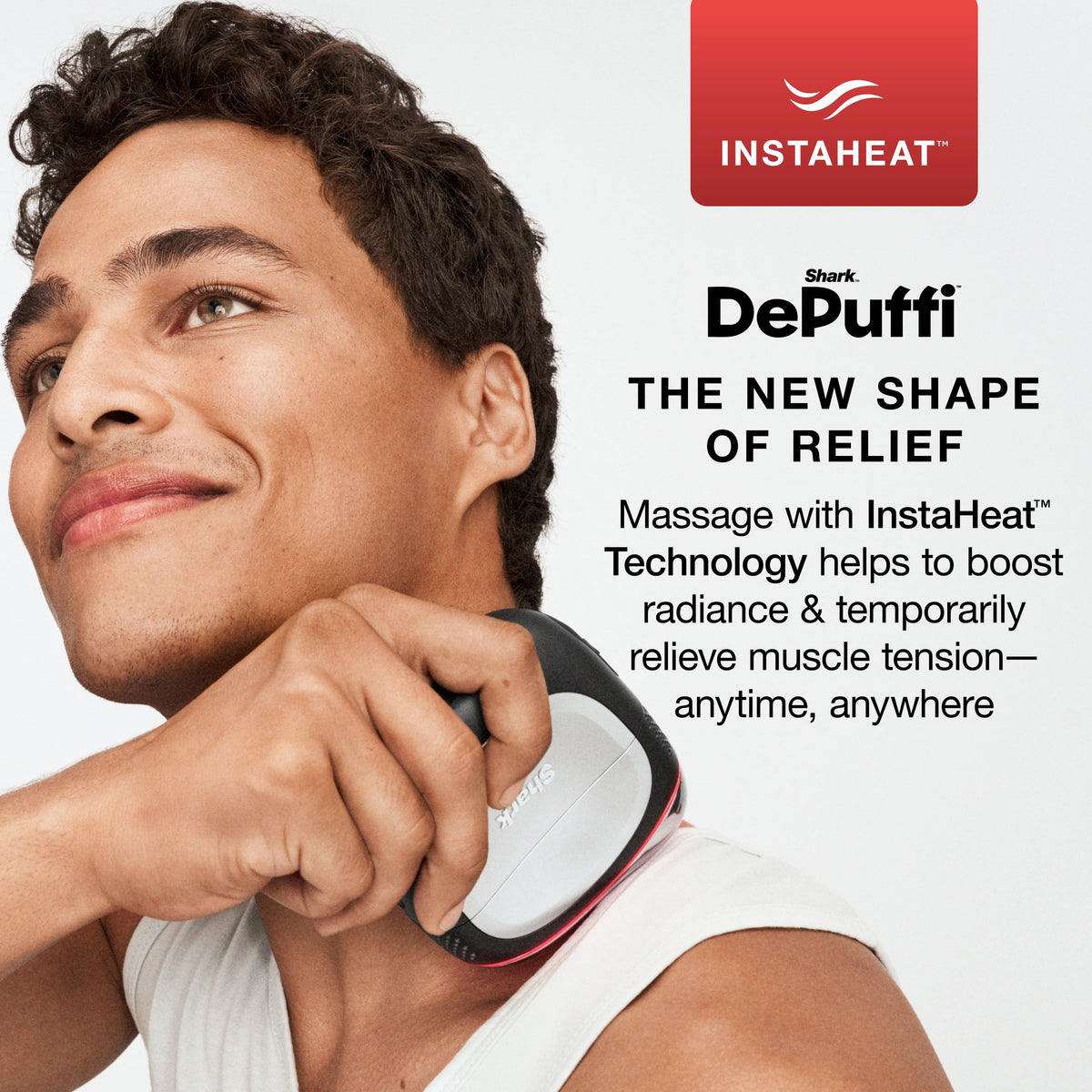 Shark - Depuffi Instant Hot + Cold Contrast Therapy Tool - Black