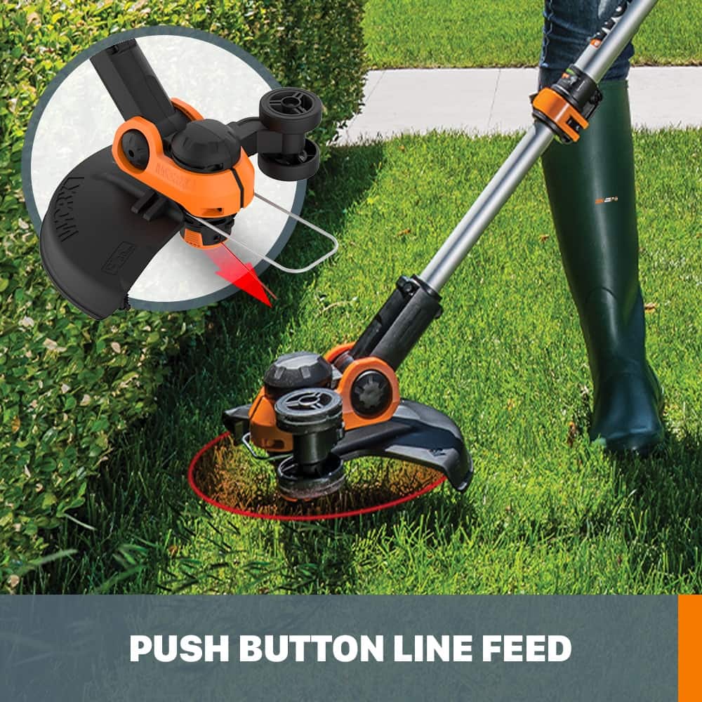 WORX - WG933 20V 3PC Trimmer Combo Kit - Black
