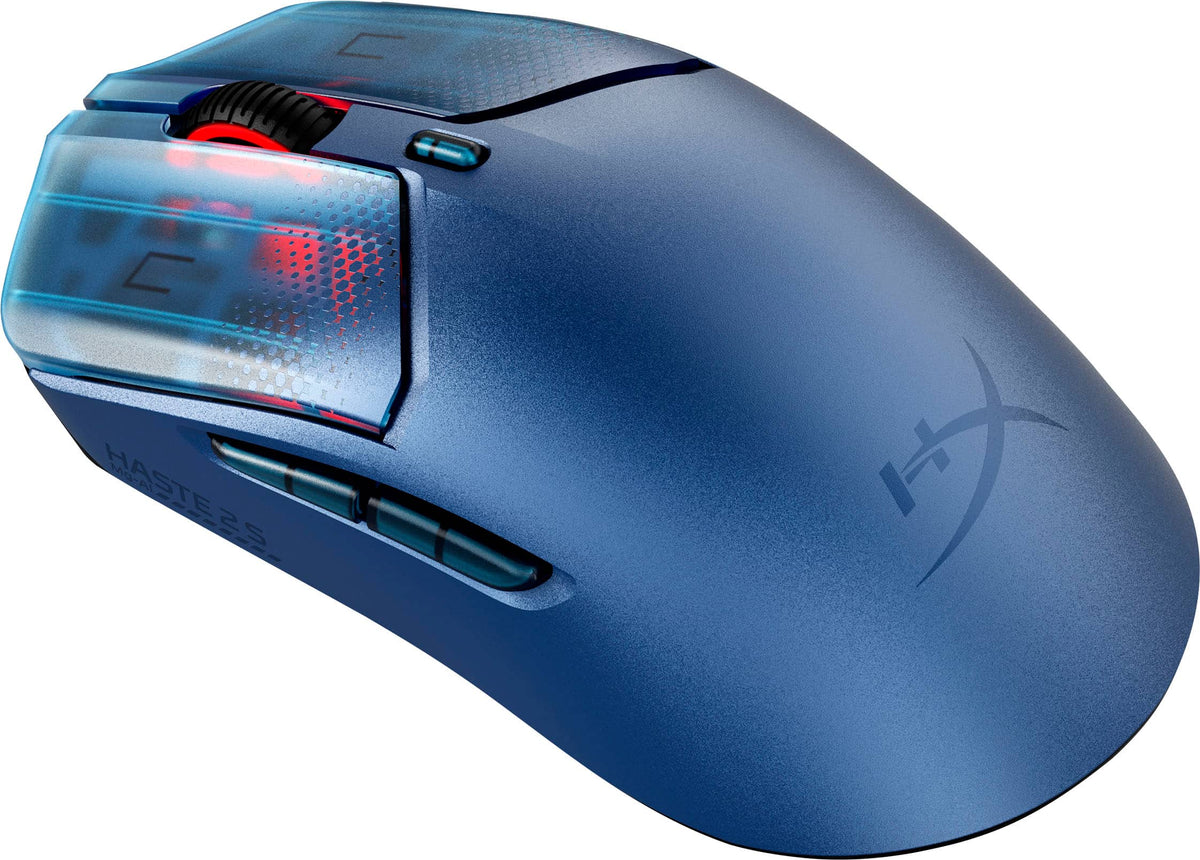 HyperX - Pulsefire Haste 2 S Lightweight Wireless Optical Gaming Mouse with RGB Lighting - Wireless - Navy
