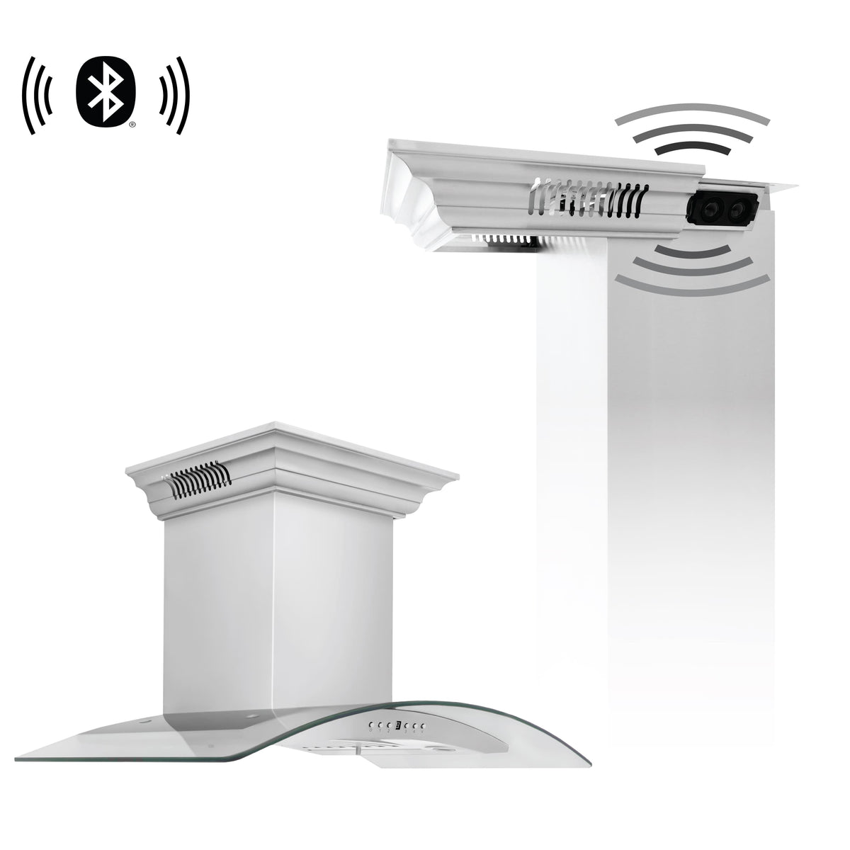 ZLINE - 30 inches - Externally Vented - Wall Range Hood - Stainless Steel