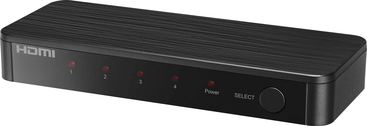 Rocketfish™ - 4-Input 8K Ultra High Speed HDMI 2.1 Switch - Black