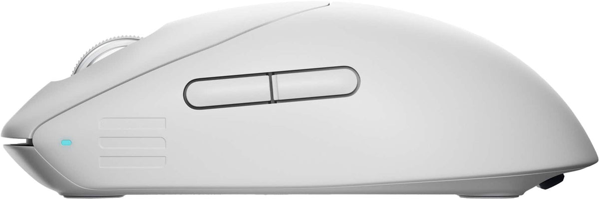 Alienware - Pro Optical Ambidextrous Gaming Mouse for PC with 6 Programmable Buttons - Wireless - Lunar Light