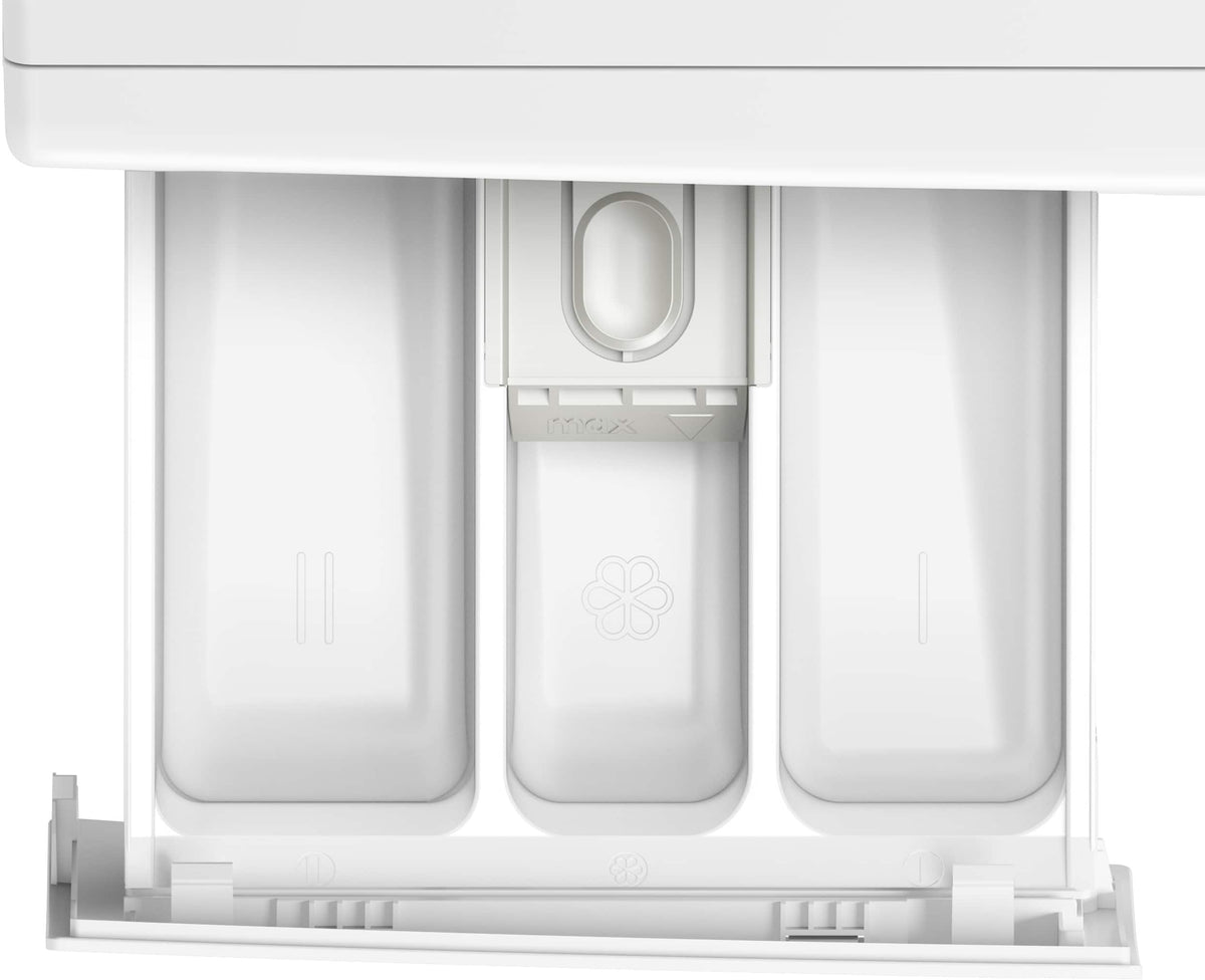 Bosch - 500 Series 2.4 Cu. Ft. High-Efficiency Stackable Smart Front Load Washer with 4D Wash System - White