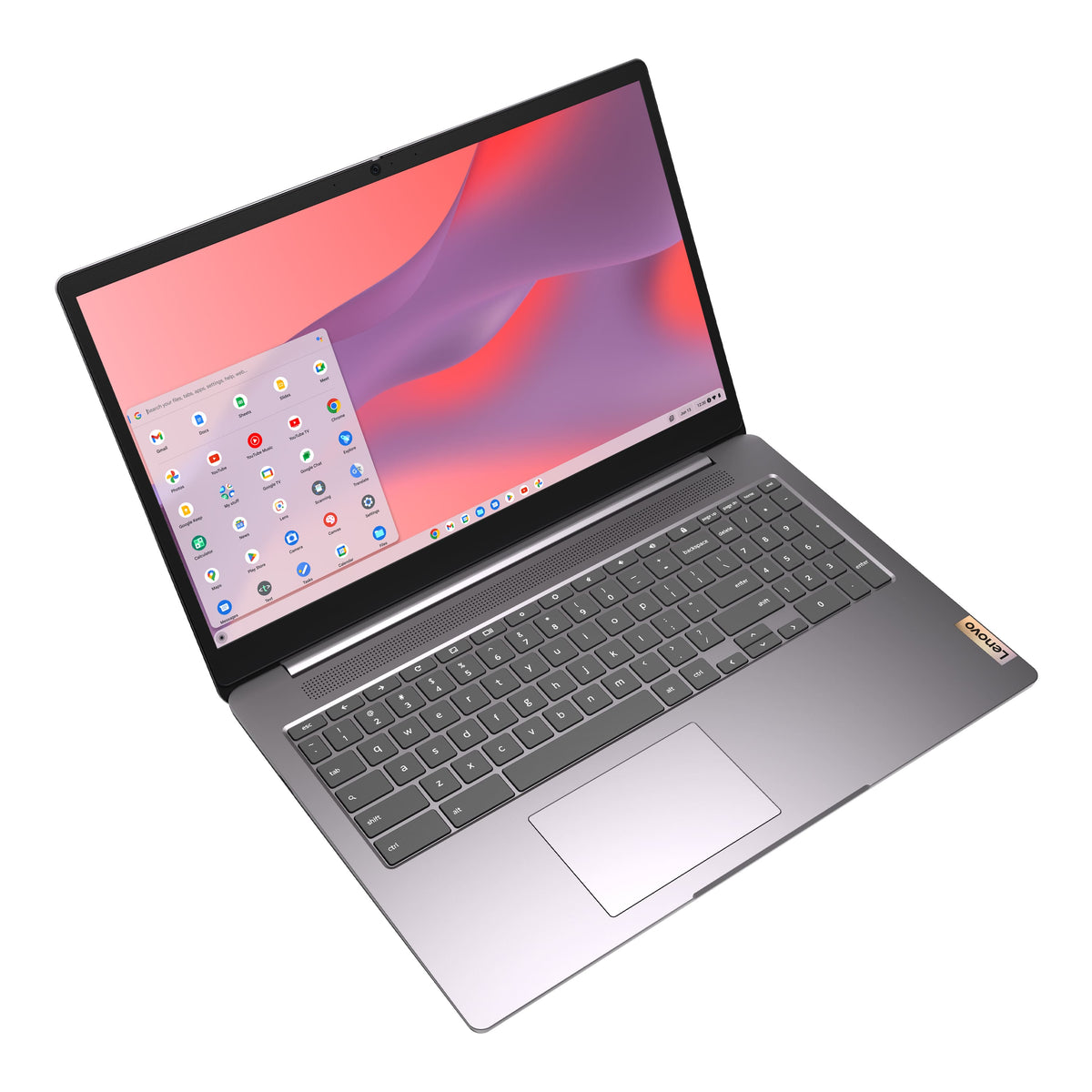 Lenovo - IdeaPad 3i Chromebook 15.6" Full HD Laptop - Intel Celeron 2021 - 4GB Memory with 64GB eMMC Storage - Arctic Grey