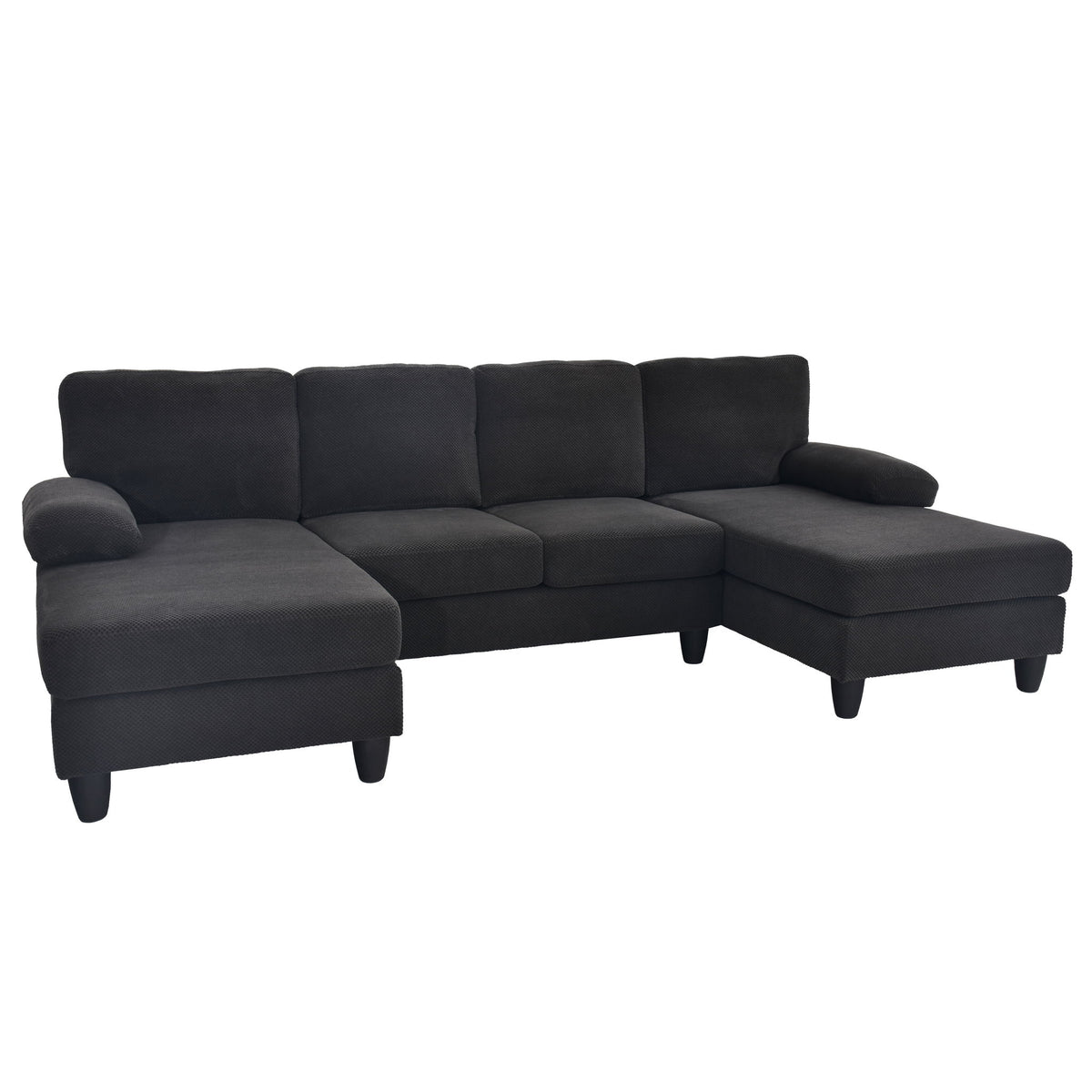 Sofá en forma de U con doble chaiselongue