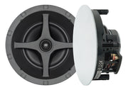 Sonance - C6R - C Series 6-1/2" 2-Way In Ceiling Speakers (Pair) - Paintable White