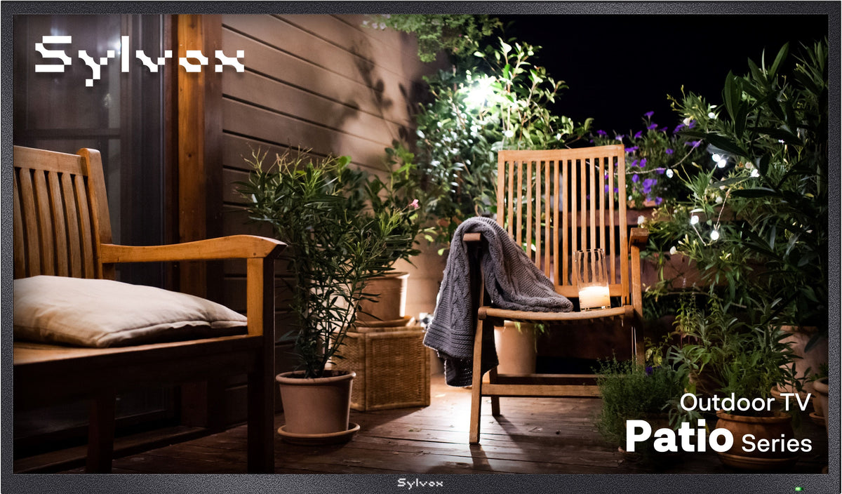 Sylvox - 50" Patio Class Series 4K UHD Google System Partial Sun IP55 Waterproof Smart Outdoor TV (2025)