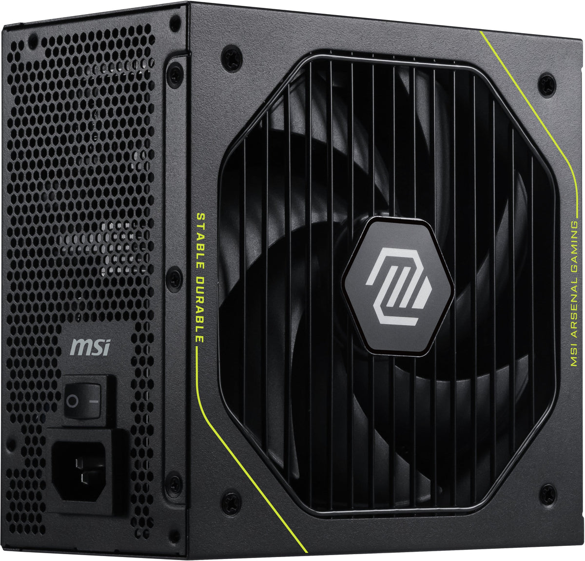 MSI - MAG A1200PLS PCIE5 - Full Modular - 80 Plus Platinum 1200W - 105°C Main Capacitor - ATX 3.1 Ready - Gaming Power Supply - Black