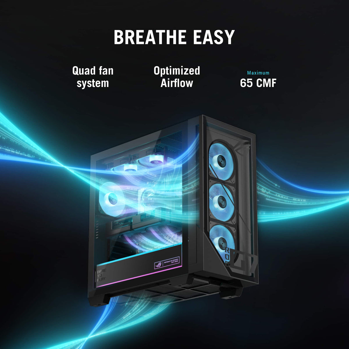 ASUS - ROG GM700 Gaming Desktop - AMD Ryzen 7 8700F - 32GB Memory - NVIDIA GeForce RTX 5060Ti 16GB - 1TB SSD - Black