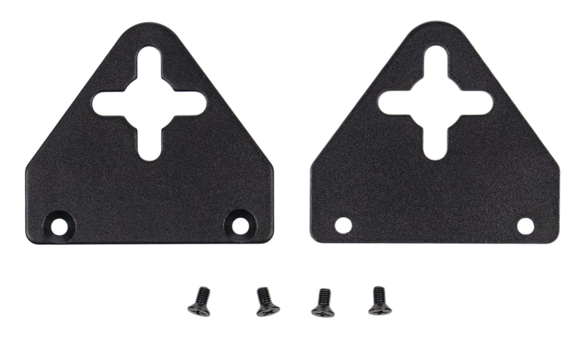 Sonance - SURFACE MOUNT BRACKET HALF-RACK KIT - Wall Mounting Half-Rack Kit - 1U (Each) - Black