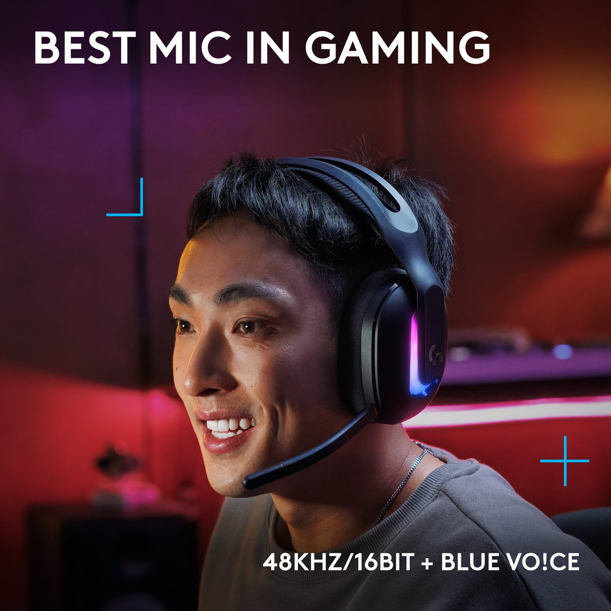 Logitech - G522 LIGHTSPEED Wireless Bluetooth Over-the-Ear Gaming Headset for Windows - Black