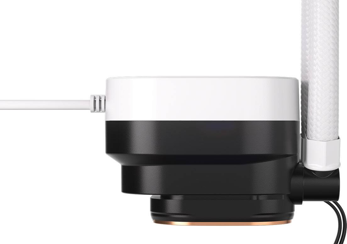 CORSAIR - NAUTILUS 360 RS LCD Liquid CPU Cooler - White
