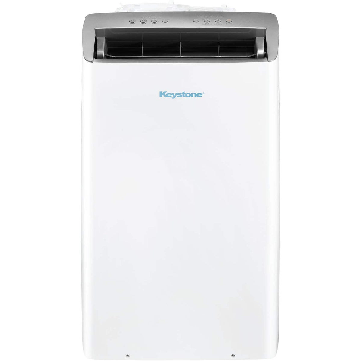 Keystone - 14,000 BTU ASHRAE/12,000 BTU DOE Portable Inverter Air Conditioner with Remote Control - White