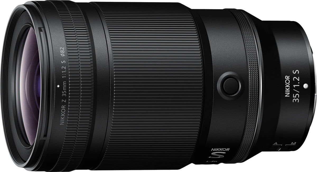Nikon - NIKKOR Z 35mm f/1.2 S W lens for Z Mount Mirrorless Cameras - Black