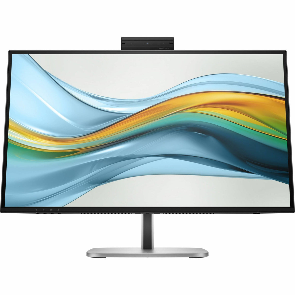 HP - 27" IPS LCD 100Hz Monitor (USB) - Sleek Black, Silver, Dual Color