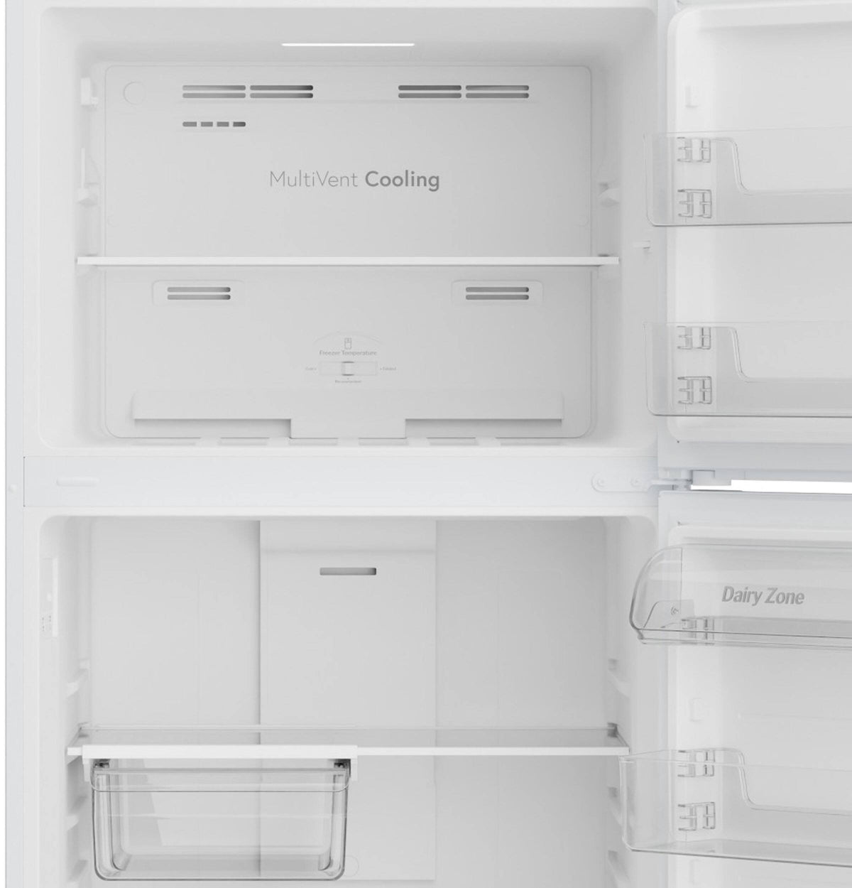 GE - 30 in. Wide 21 Cu. Ft. Freestanding Garage Ready Top Freezer Refrigerator with Bright LED Lighting - White
