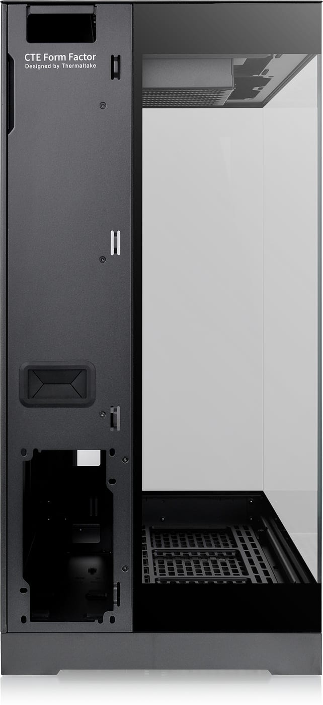 Thermaltake - CTE E550 TG Mid Tower ATX PC Case - Black