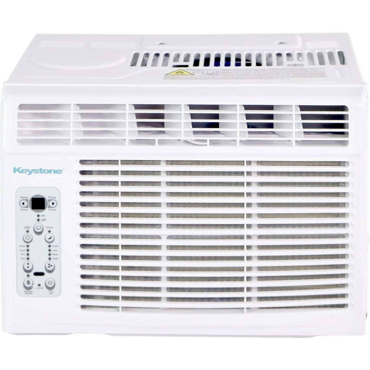 Keystone - 6,000 BTU 250 Sq. Ft Window Air Conditioner - White