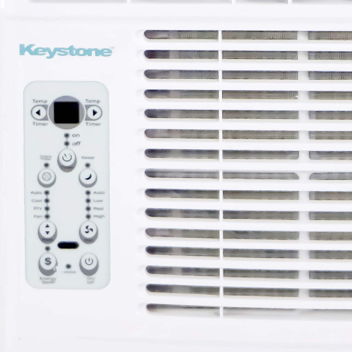 Keystone - 150 Sq. Ft 5,000 Cooling BTU Window Air Conditioner - White