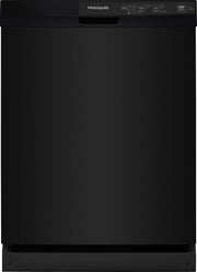 Frigidaire - 24" Front Control Built-In Plastic Tub Dishwasher with MaxDry, 54 dBA - Black