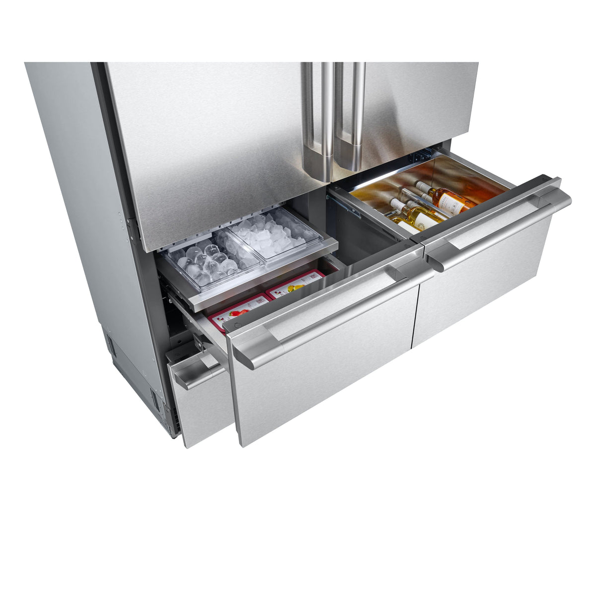 SKS - 48-in Built-In French Door Refrigerator - Stainless Steel