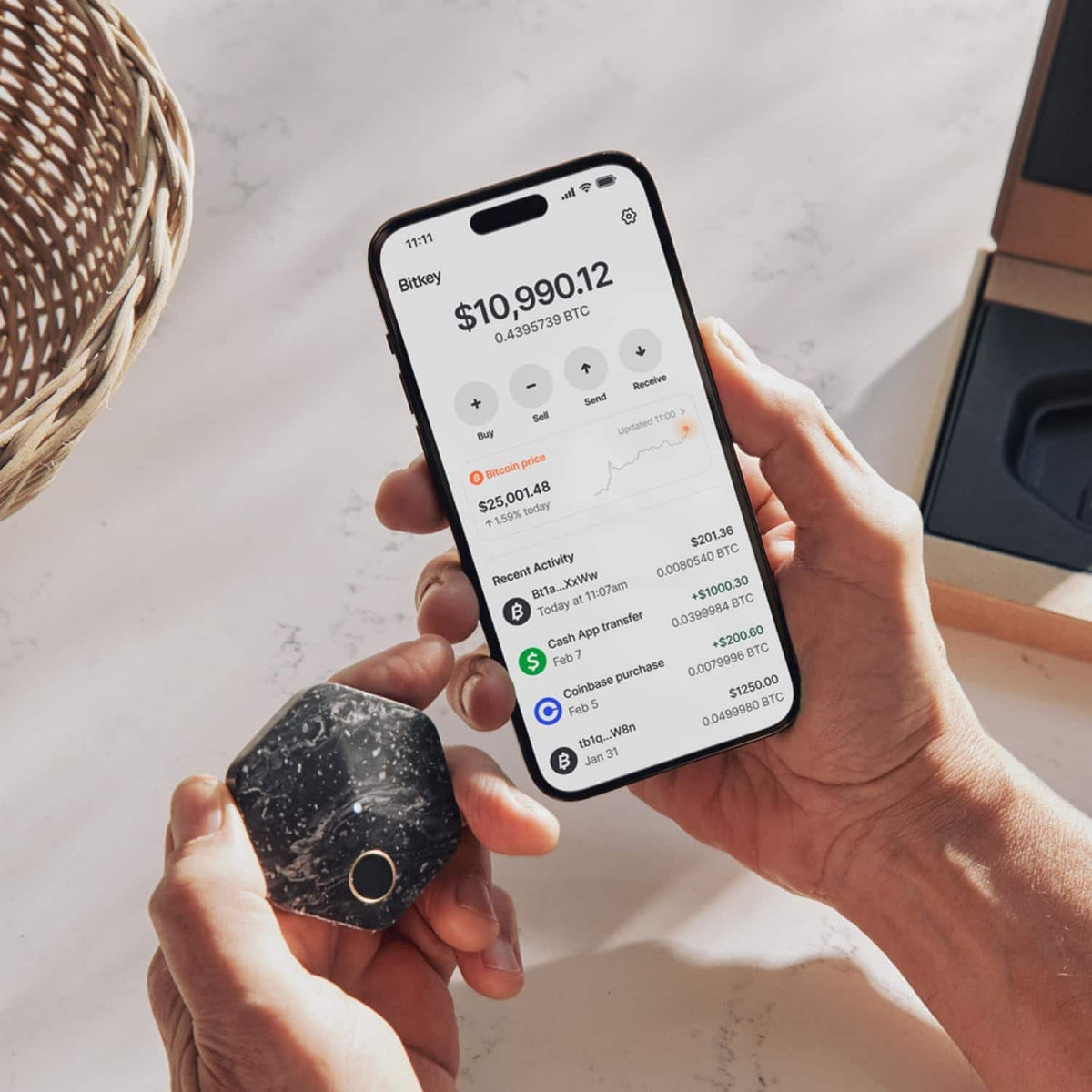 Bitkey - Bitcoin Hardware Wallet - Black
