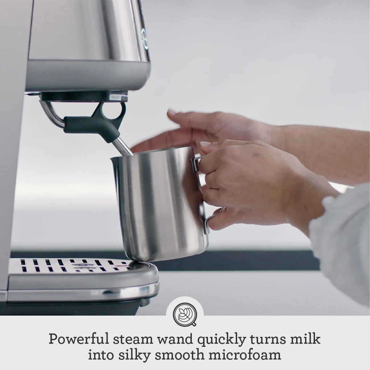 Breville - Bambino - Brushed Stainless Steel