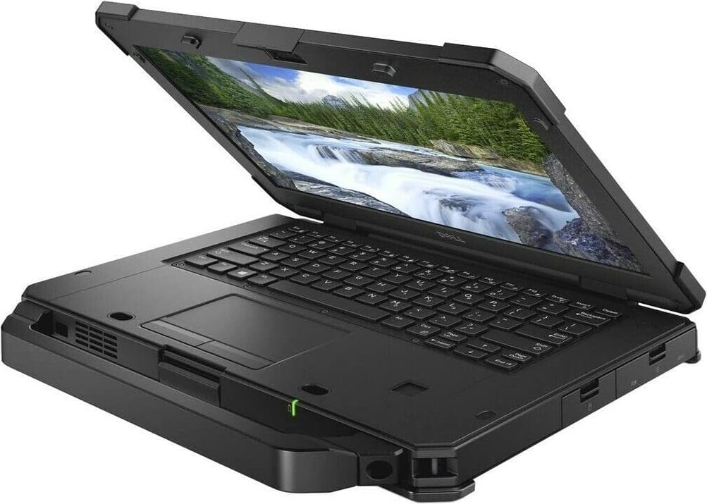 Dell - 5420 Rugged 14" Refurbished Laptop - Intel 8th Gen i5-8350U with 32GB RAM - Intel UHD Graphics - 512GB SSD - Black