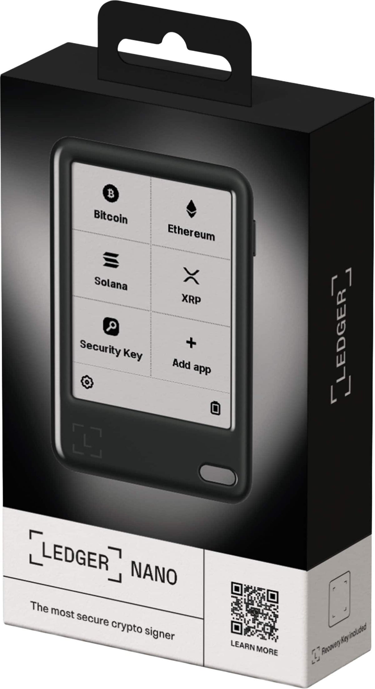 Ledger - Nano Gen 5 with Recovery Key - Black