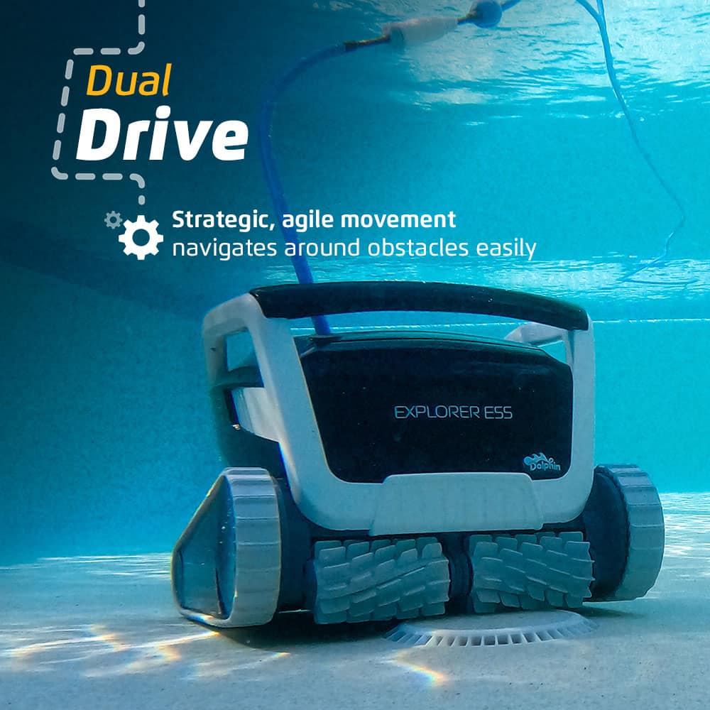 Dolphin - Explorer E55 Automatic Robotic Pool Cleaner