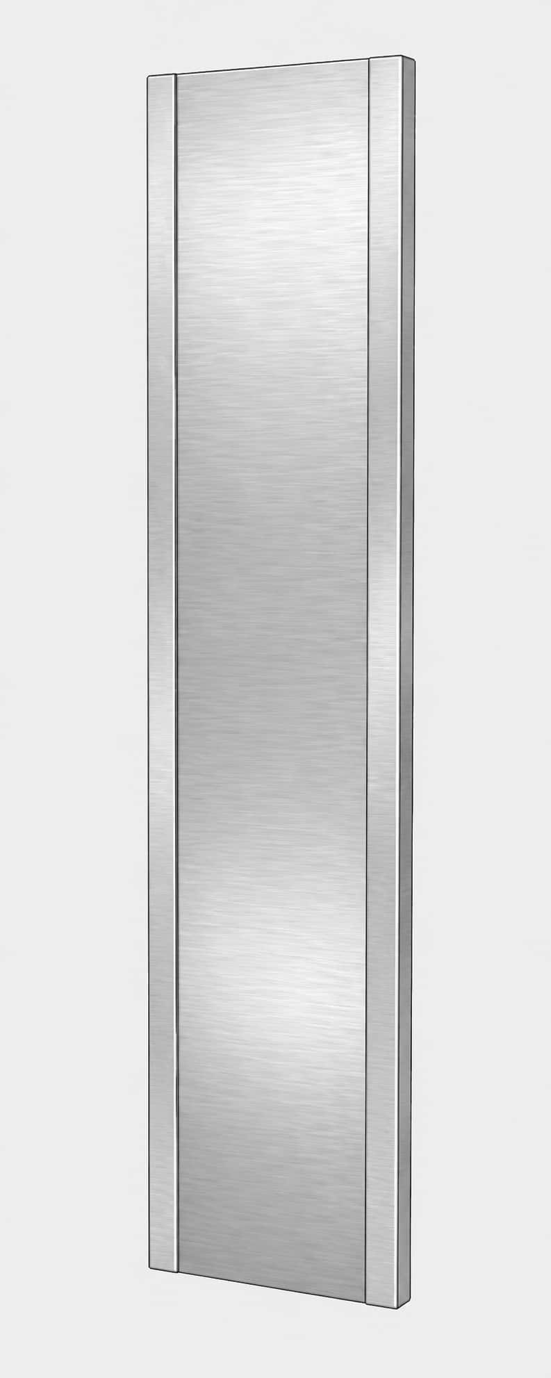 AGA - Upper End Panel - Stainless Steel