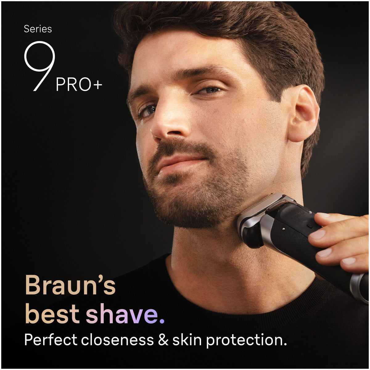 Braun - Series 9 PRO+ Men's Electric Shaver Head Replacement 96M Electric Shavers - Silver