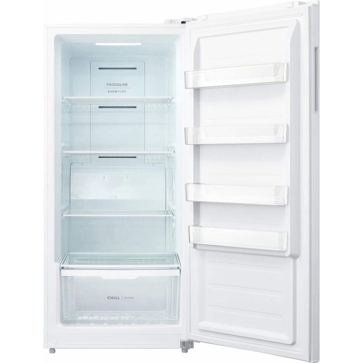 Frigidaire - 15 Cu. Ft. Garage Ready Upright Convertible Freezer / Refrigerator - White