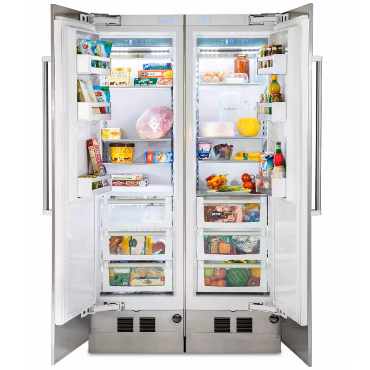 Viking - Multi-Unit Refrigeration Connector Kit - White & Stainless