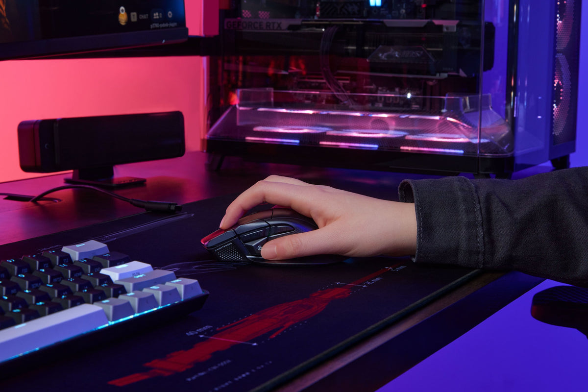 CORSAIR - NIGHTSWORD v2 WIRELESS SD Stream Deck Gaming Mouse - Wireless - Black
