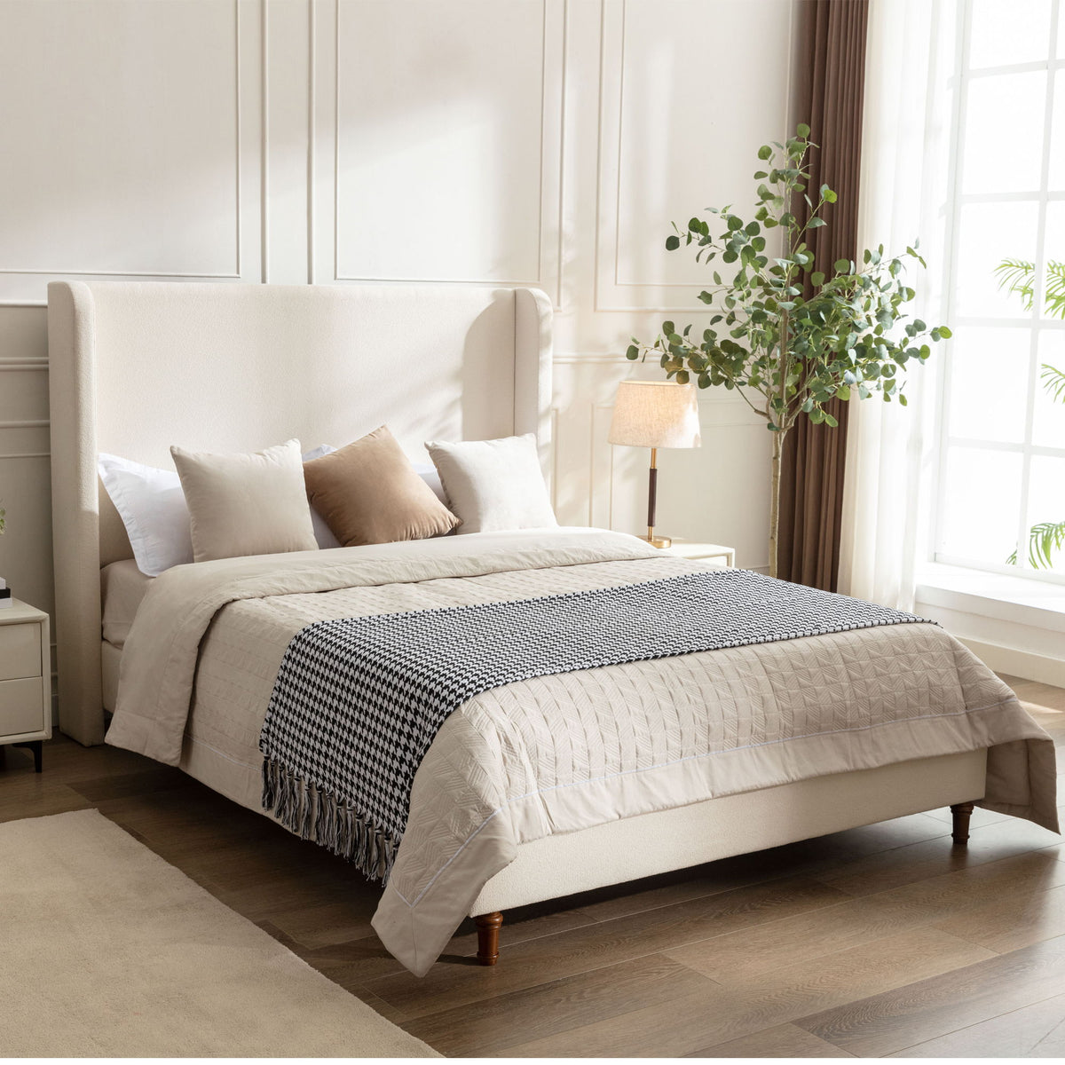 Harper - Tall Headboard Upholstered Bed