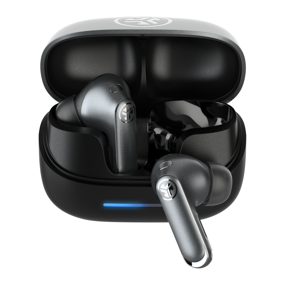 JLab - Epic Pods ANC Adaptive ANC Dual-Driver Earbuds - Spatial Audio, 60+ Hour Battery Life and Dual Drivers feat. Knowles - Black