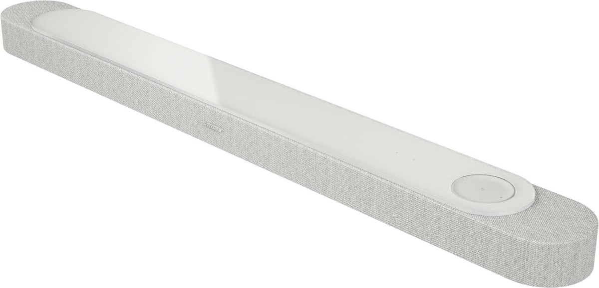 Bose - Lifestyle Ultra 5.1 Channel Wireless Soundbar with Dolby Atmos - White Smoke