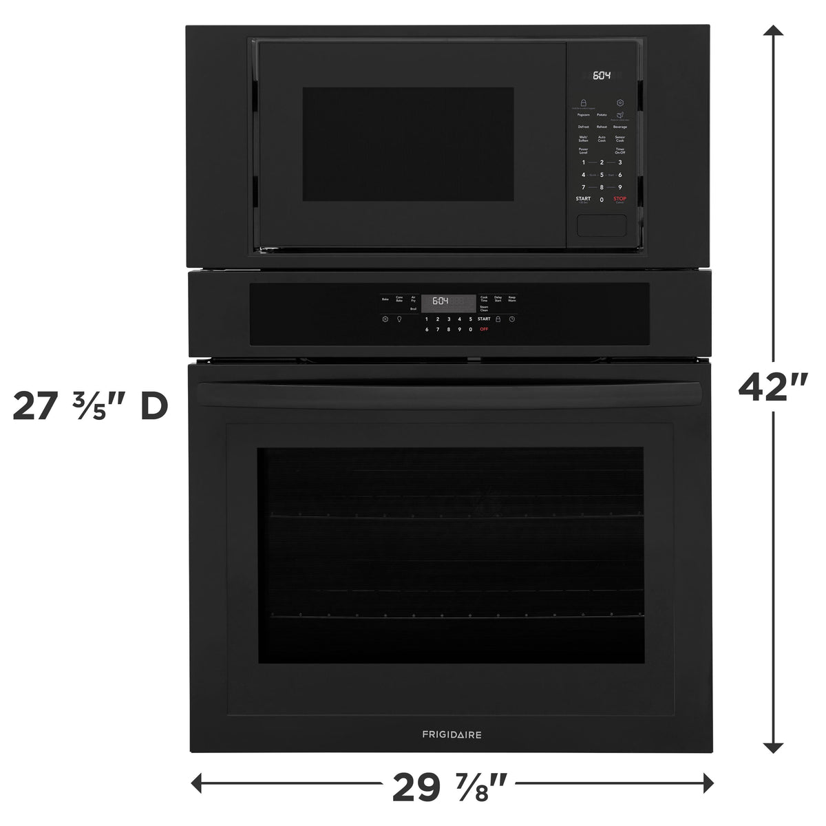 Frigidaire - 30" Microwave Combination Oven with Air Fry - Black