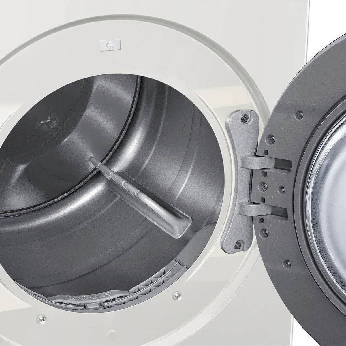 Samsung - 7.6 cu. ft. Bespoke AI Ultra Capacity Front Load Electric Dryer with AI Home and AI OptiDry+ - Ivory