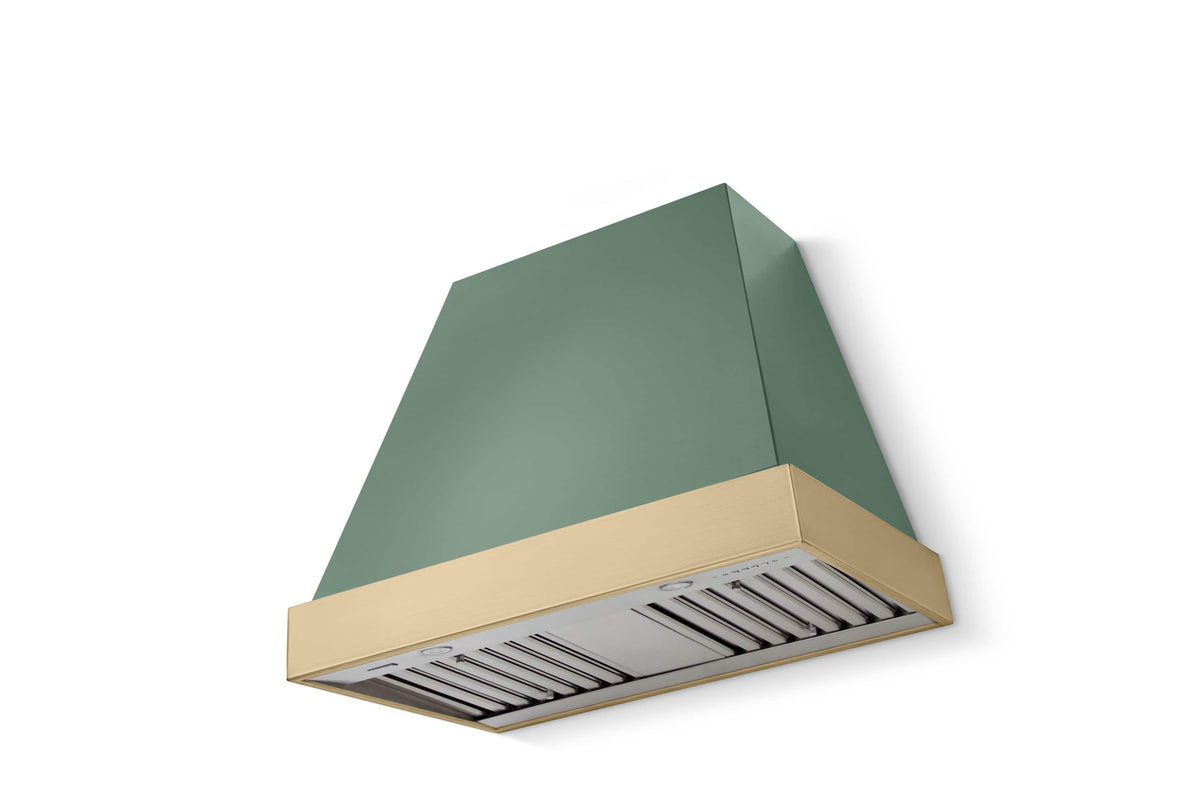 AGA - 36 inches - Externally Vented - Wall Range Hood - Mineral Green