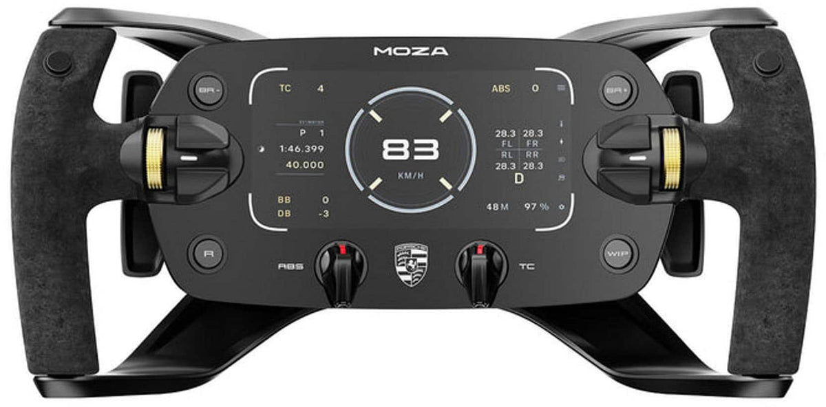 Moza Racing - Porsche Mission R Steering Wheel for Windows - Black